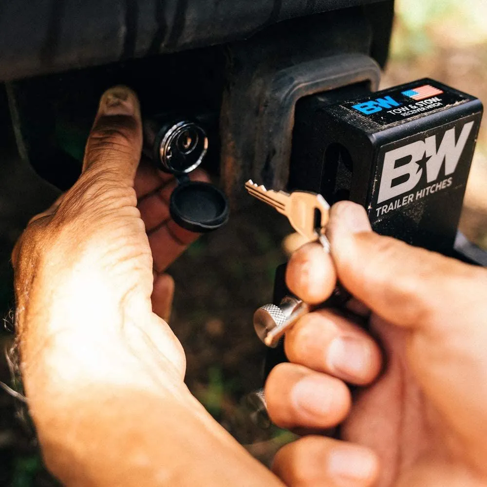 Locking receiver hitch pin